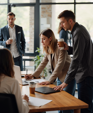 About Us section image representing TourThemestore travel website solutions team